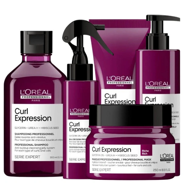 Routine cheveux crépus Curl Expression L'Oréal Professionnel