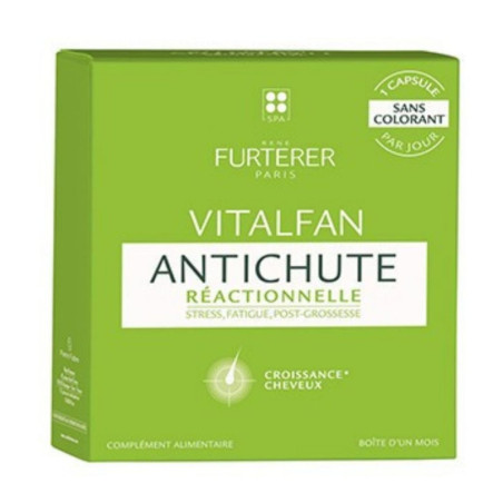 Compléments alimentaires antichute réactionnelle 3 mois Vitalfan René Furterer 