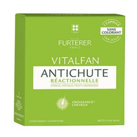 Complémenten tegen reactieve haaruitval 3 maanden Vitalfan René Furterer