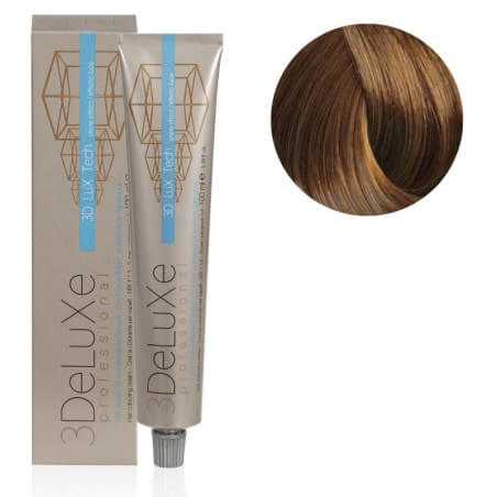 Crème colorante 7.31 blond doré cendré 3Deluxe Pro 100ML