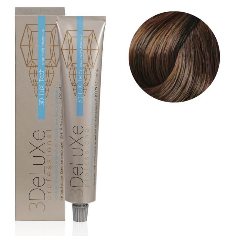 Coloring cream 6.32 dark golden iridescent blond 3Deluxe Pro 100ML