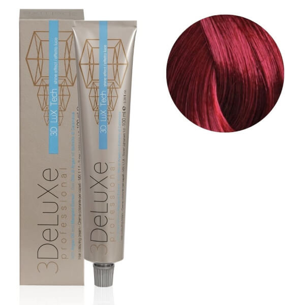 Crème colorante 7.62 blond rouge violet 3Deluxe Pro 100ML