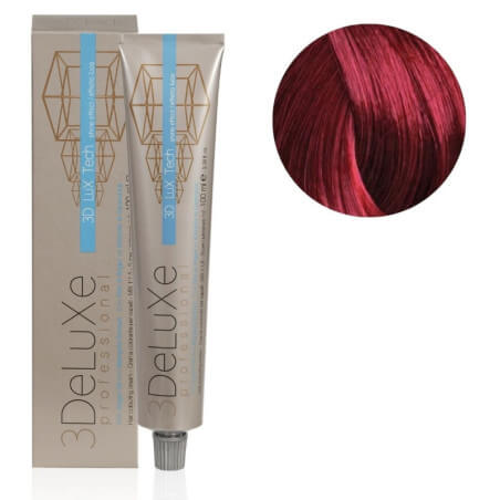 Colorante en crema 7.62 rubio rojo violeta 3Deluxe Pro 100ML