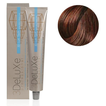 Haarfärbecreme 6.4 Dunkelkupferblond 3Deluxe Pro 100ML