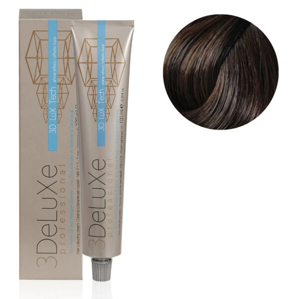 Coloring cream 5.7 light chestnut brown 3Deluxe Pro 100ML