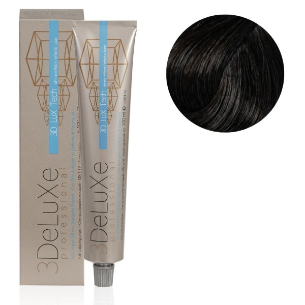 Hair dye 3.0 dark chestnut 3Deluxe Pro 100ML