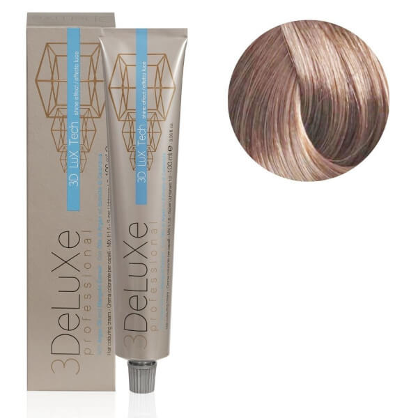 Crème colorante 9.02 blond très clair perle 3Deluxe Pro 100ML