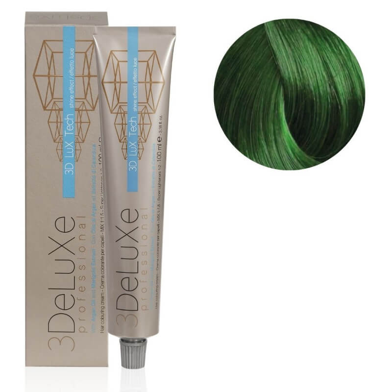 Crema colorante Booster Green 3Deluxe Pro 100ML