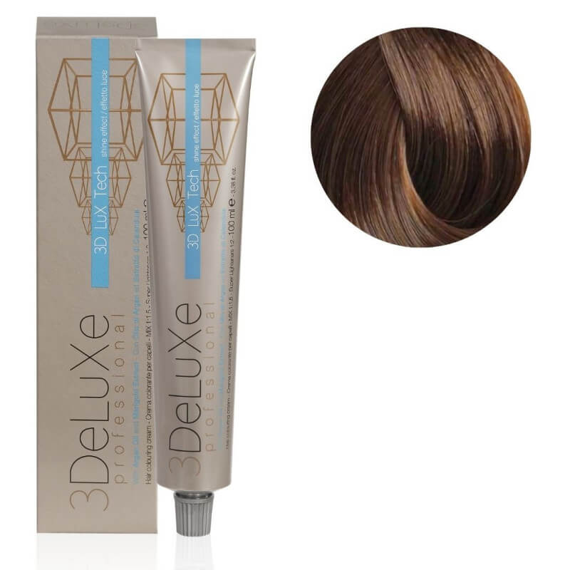 Coloring cream 7.7 medium brown blonde 3Deluxe Pro 100ML