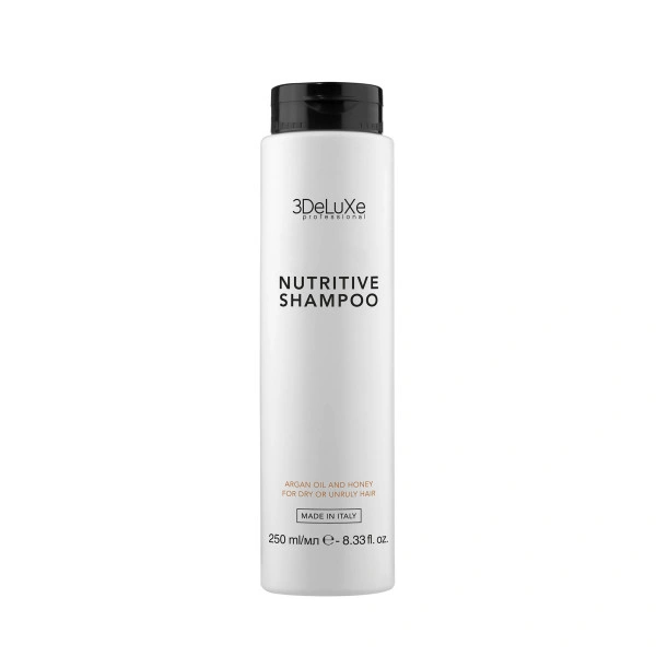 Champú Nutritivo para cabello seco y sensible 3Deluxe 250ML