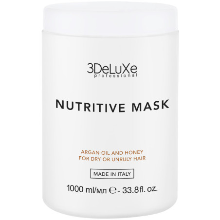 Nutritive Mask for dry and sensitive hair 3Deluxe 1KG