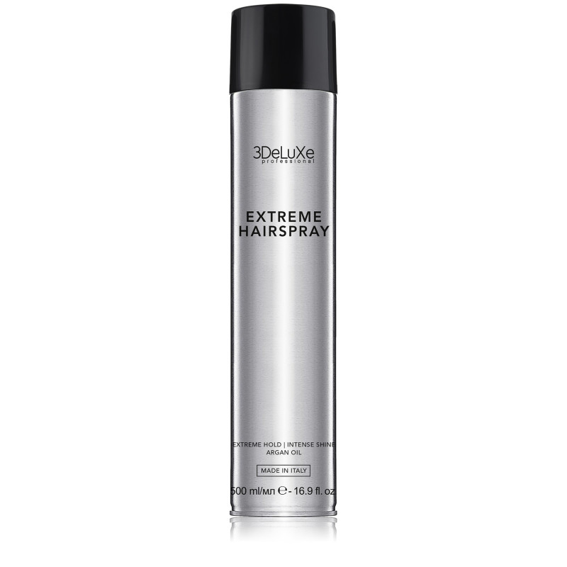 Extreme hold hair spray extra strong atomizer 3Deluxe 500ML