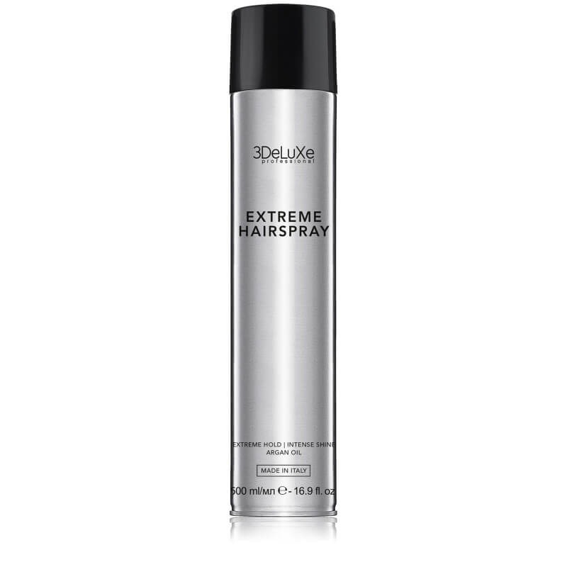 Extreme hold hair spray extra strong atomizer 3Deluxe 500ML