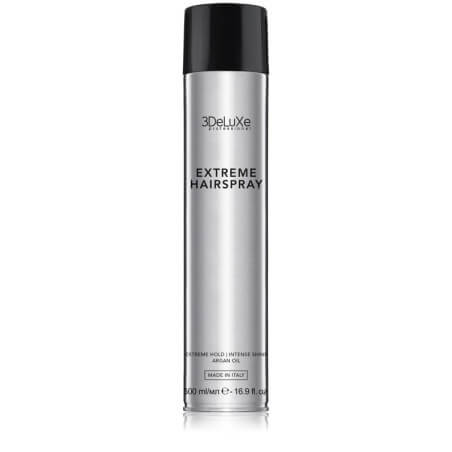 Extreme hold hair spray extra strong atomizer 3Deluxe 500ML