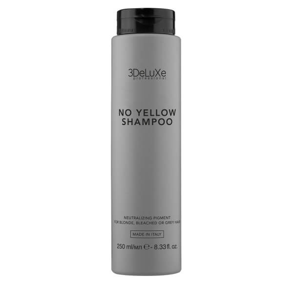 Champú No Yellow para cabello rubio o con mechas 3Deluxe 250ML