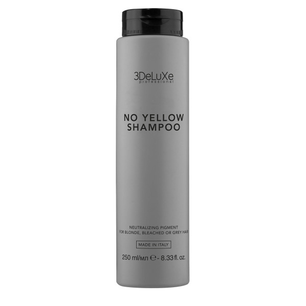 Shampoo No Yellow for blond or highlighted hair 3Deluxe 250ML