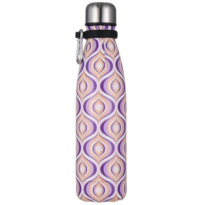 Geïsoleerde paarse drinkfles Stella Green 500ML. Geïsoleerde paarse drinkfles Stella Green 500ML.