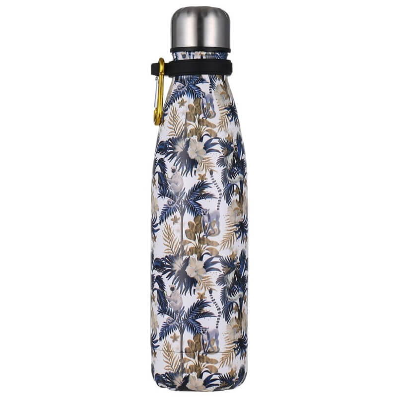 Blue insulated bottle Stella Green