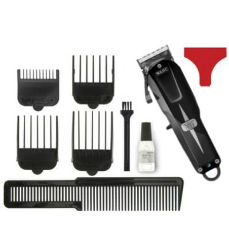 Wahl Super Taper Cordless and Beret black clipper duo case