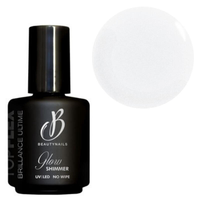 Gel de finition Top Flex glow shimmer BeautyNails 15ML