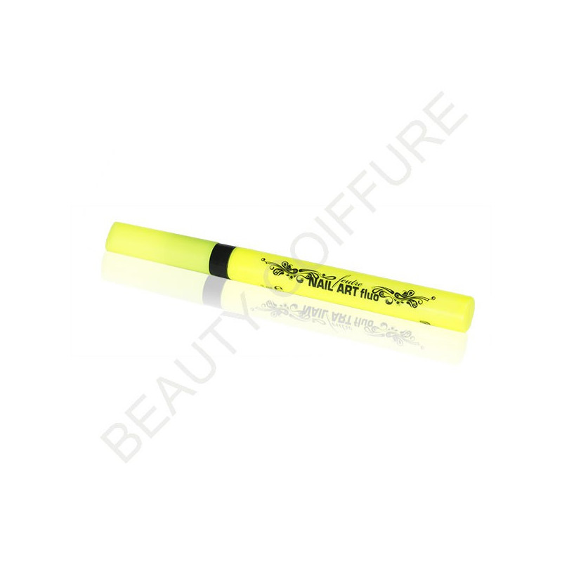 Penna per Nail Art giallo fluo