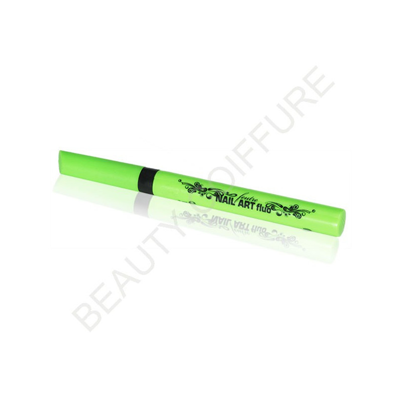 Penna per unghie Art Verde Fluorescente