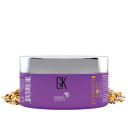 Masker Bombshell Lavendel GK Hair 200 gr, dat het haar opnieuw kleurt.