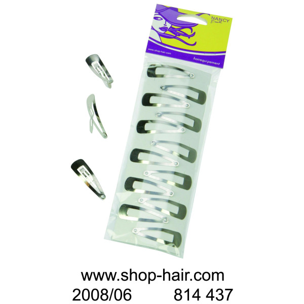 Klemmen, Federn, Haare Silber X12 PM Klemmen, Federn, Haare Silber X12 PM
