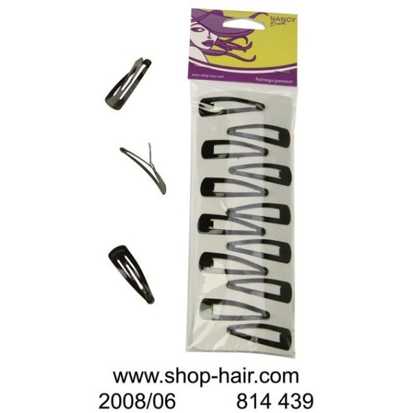 Las pinzas de pelo negro Pinzas X12 PM Las pinzas de pelo negro Pinzas X12 PM