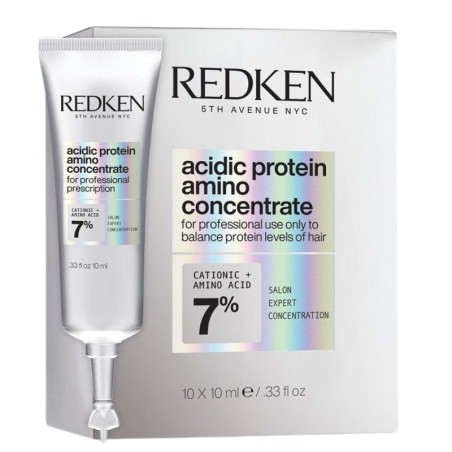 Soin concentré Acidic Protein Amino Concentrate Redken 10x10ML