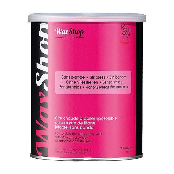 Cire chaude à épiler Liposoluble jetable rose sans bande 800 ml Cire chaude à épiler Liposoluble jetable rose sans bande 800 ml