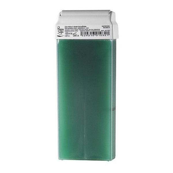 Ricarica cera monouso liposolubile con strisce - Verde - 100 ml
