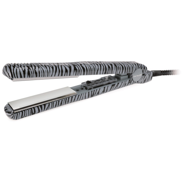 Lisseur Corioliss City Style titanium Zébré Silver Lisseur Corioliss City Style titanium Zébré Silver