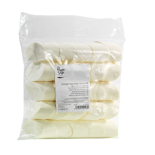 esponjas de látex para maquilhagem x 25