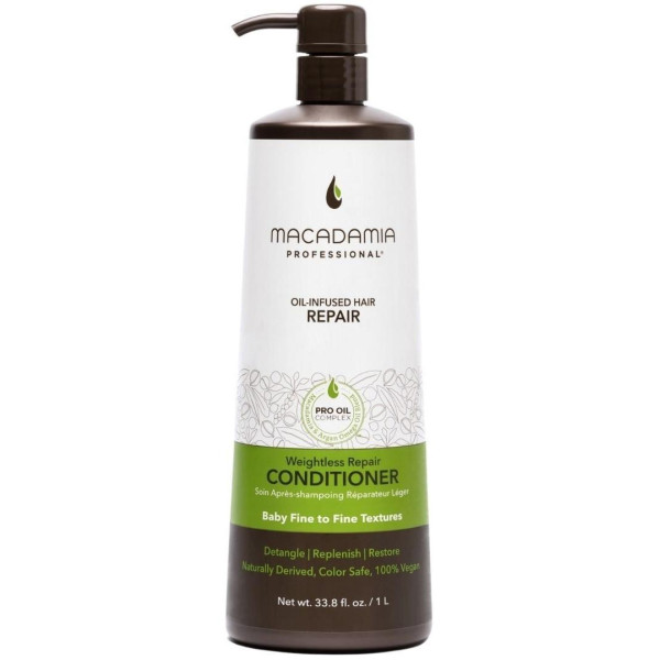 Conditionneur Weightless Repair Macadamia Oil 1L Conditionneur Weightless Repair Macadamia Oil 1L