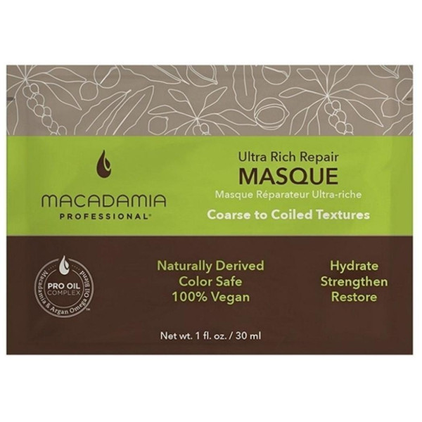 Masque Ultra Rich Repair Macadamia Oil 30ML Masque Ultra Rich Repair Macadamia Oil 30ML