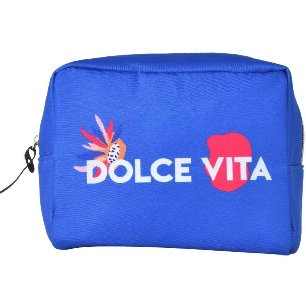 Blue toiletry bag by Stella Green