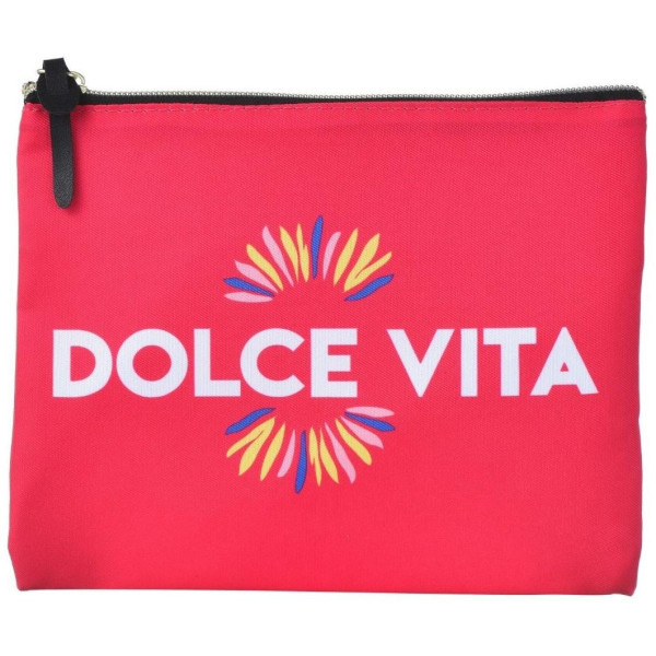 Dolce Vita red clutch by Stella Green