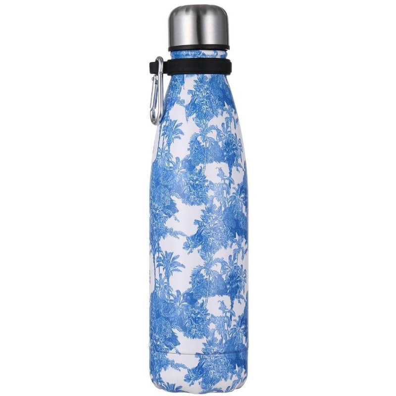 Blue insulated bottle Stella Green