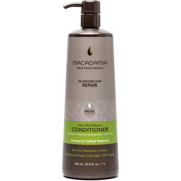Conditionneur réparateur Ultra Rich Repair Macadamia Oil 1L Conditionneur réparateur Ultra Rich Repair Macadamia Oil 1L
