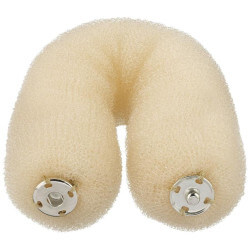 Rolle für Haarknoten 18cm Blond Nylon Sibel