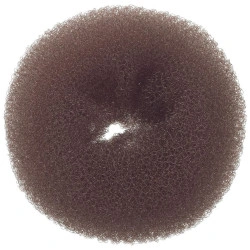 Couronne voor chignon van nylon lux 11cm bruin Sibel