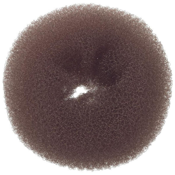 Couronne voor chignon van nylon lux 11cm bruin Sibel