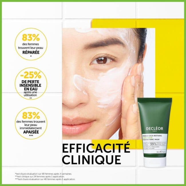 Eucalyptus Cica-botanic healing mask Decléor 50ml