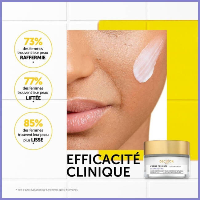 Crème délicate raffermissante Lavande Fine Decléor 50ml