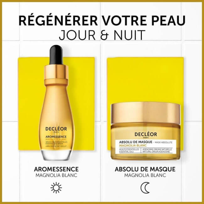 Absolu de máscara regeneradora Magnólia Branca Decléor 50ml