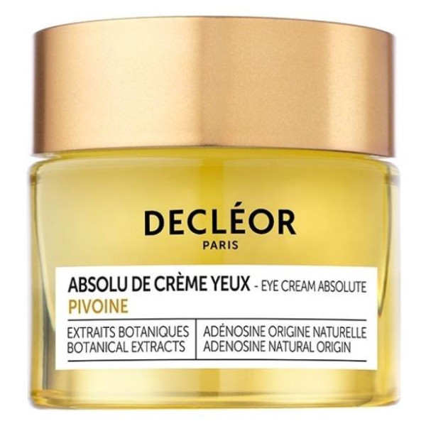 Decléor peony regenerating eye cream absolute 15ml