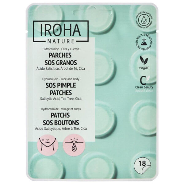 Patchs visage & corps SOS Boutons Iroha