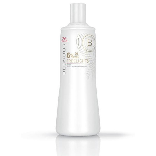 Oxydant Blondor Freelights 6% 20v 1000 ML Oxydant Blondor Freelights 6% 20v 1000 ML