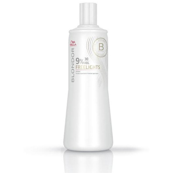 Oxidant Blondor Freelights 9% 30v Wella 1000ml Oxidant Blondor Freelights 9% 30v Wella 1000ml